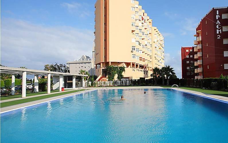 Apartamento 1ra Linea piscina y parking Calpe Exterior foto