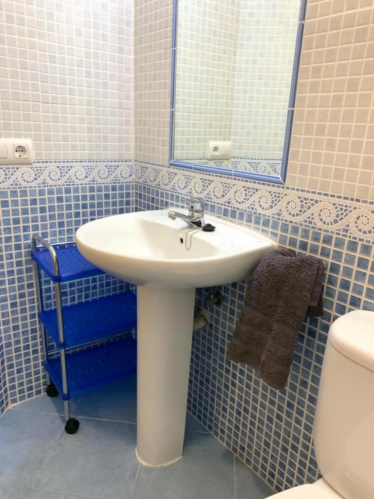 Apartamento 1ra Linea piscina y parking Calpe Exterior foto