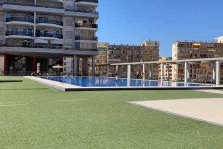 Apartamento 1ra Linea piscina y parking Calpe Exterior foto